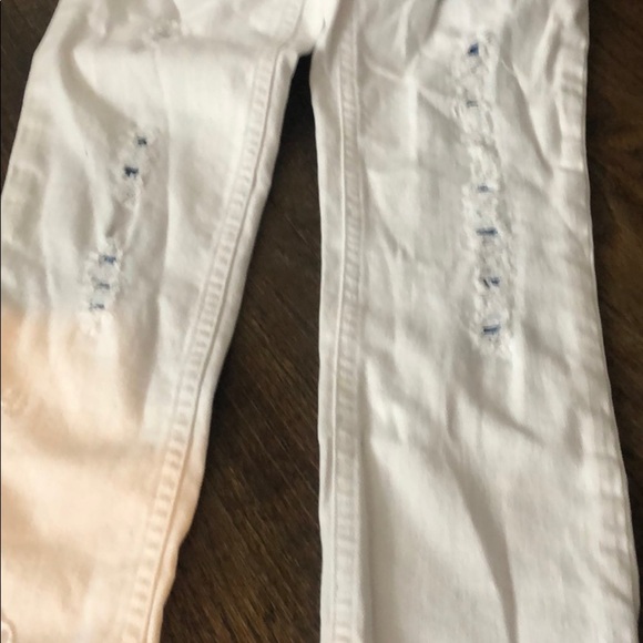 Ralph Lauren white jeans size 7 patchwork - Picture 7 of 7